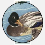 Flock of Mallards in the Water Poster