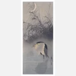 Heron at New Moon Poster