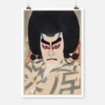 Ichikawa Sadanji as Narukami Poster