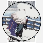 Japanese Winter Scene Poster