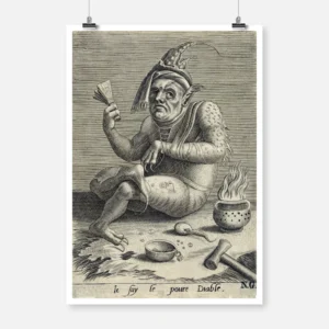 Leper Beggar in the Guise of the Devil Poster