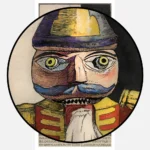 Nutcracker with a Candle and Bloody Sword Poster