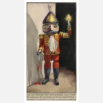 Nutcracker with a Candle and Bloody Sword Poster