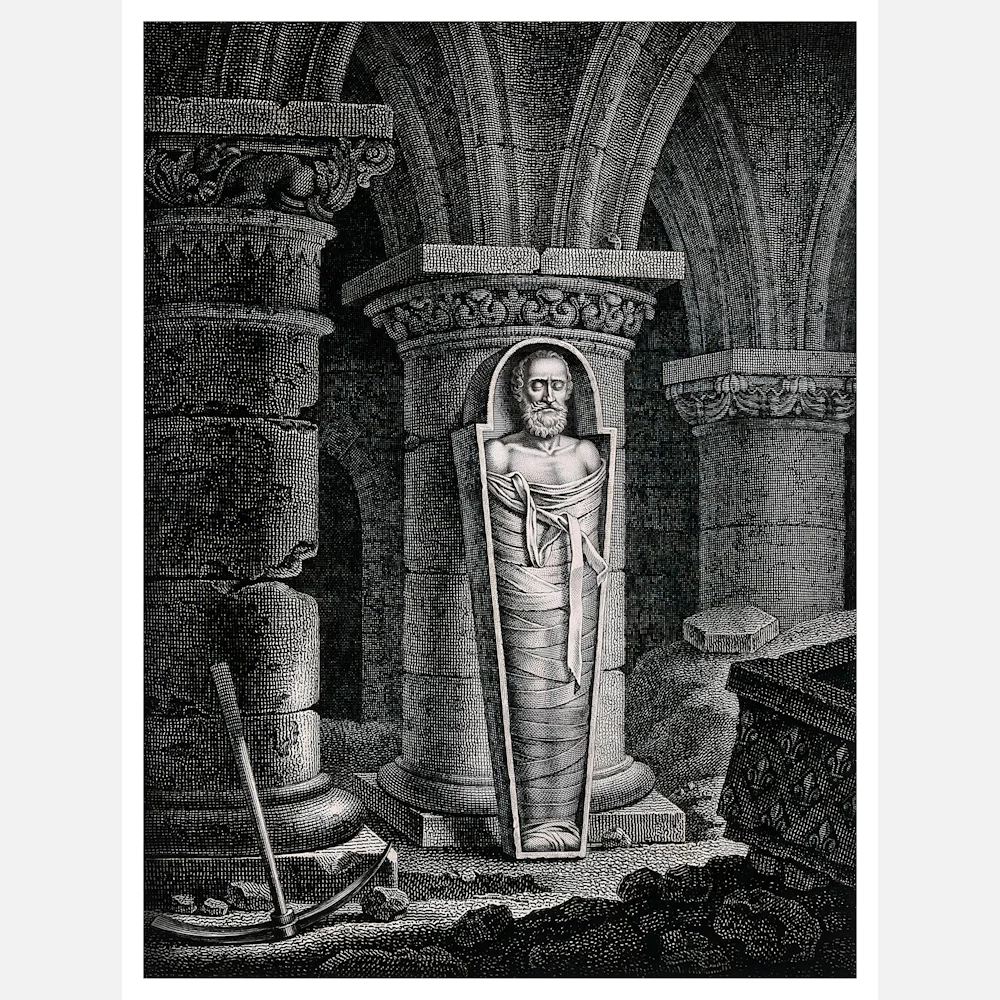 The Exhumed Corpse of the French King Henry IV Poster