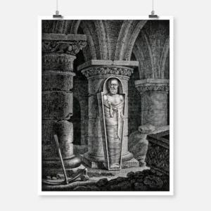 The Exhumed Corpse of the French King Henry IV Poster