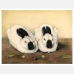 Two Himalayan Rabbits Poster