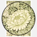 William Morris 1877 Chrysanthemum Poster