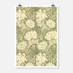 William Morris 1877 Chrysanthemum Poster