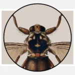 A Horse Fly Hippobosca Rufipes Poster