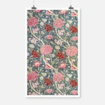 Cray Pattern William Morris Poster