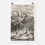 Imagination of the Dangers in a Human Life Poster