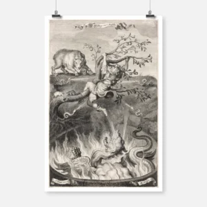 Imagination of the Dangers in a Human Life Poster