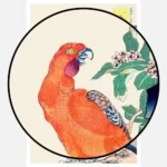 Japanese Pink Parrot Poster