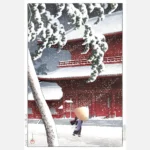 Japanese Winter Scene 2 Poster