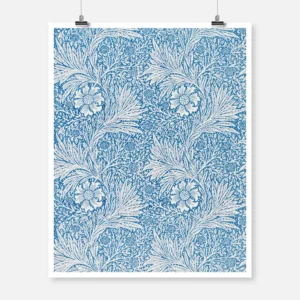 Marigold Pattern William Morris Poster