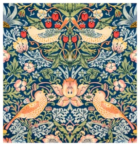 Strawberry Thief Pattern William Morris Poster