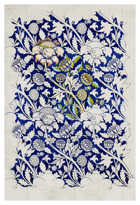 Wey Pattern William Morris Poster