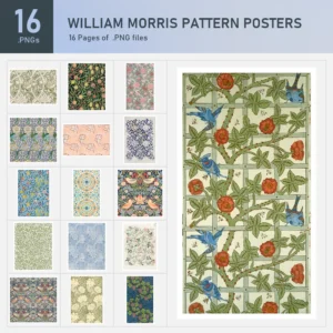 William Morris Pattern Posters Collection