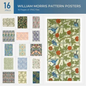 William Morris Pattern Posters Collection