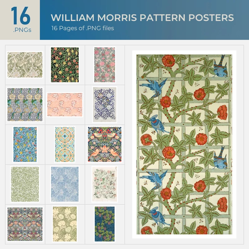 William Morris Posters Collection