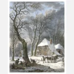 Winter Scene Poster