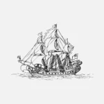 1680 Ship Vector