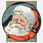 Baby Santa Poster