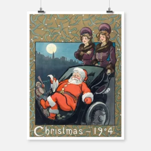 Baby Santa Poster