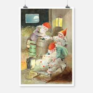 Christmas Elves Poster