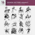 Demon Vectors (volume 2) Collection