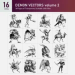 Demon Vectors (volume 2) Collection