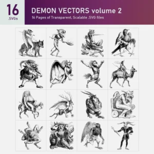 Demon Vectors (volume 2) Collection