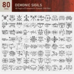 Demonic Sigils Vectors Collection