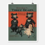 Denslow's The Three Bears Poster