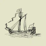 Duke of York's Pleasure Boat Ship Vector