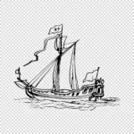 Duke of York's Pleasure Boat Ship Vector