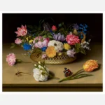 Flower Still Life Poster