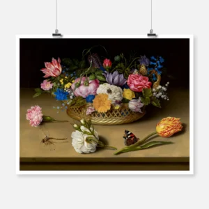 Flower Still Life Poster