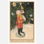 Nutcracker Under Christmas Tree Poster