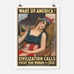 Wake up America Poster