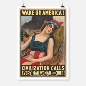 Wake up America Poster