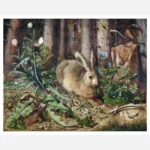 A Hare in the Forest Poster