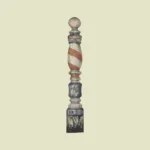 Rustic Barber Pole