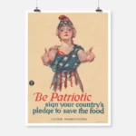 Be Patriotic Poster