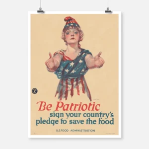 Be Patriotic Poster