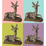 Chalkware Deer