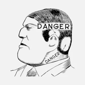 Danger Phrenology Vector