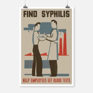 Find Syphilis Poster