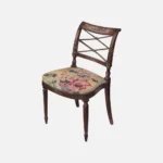 Floral Pattern Side Chair