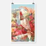 Florida Water Parrot Poster